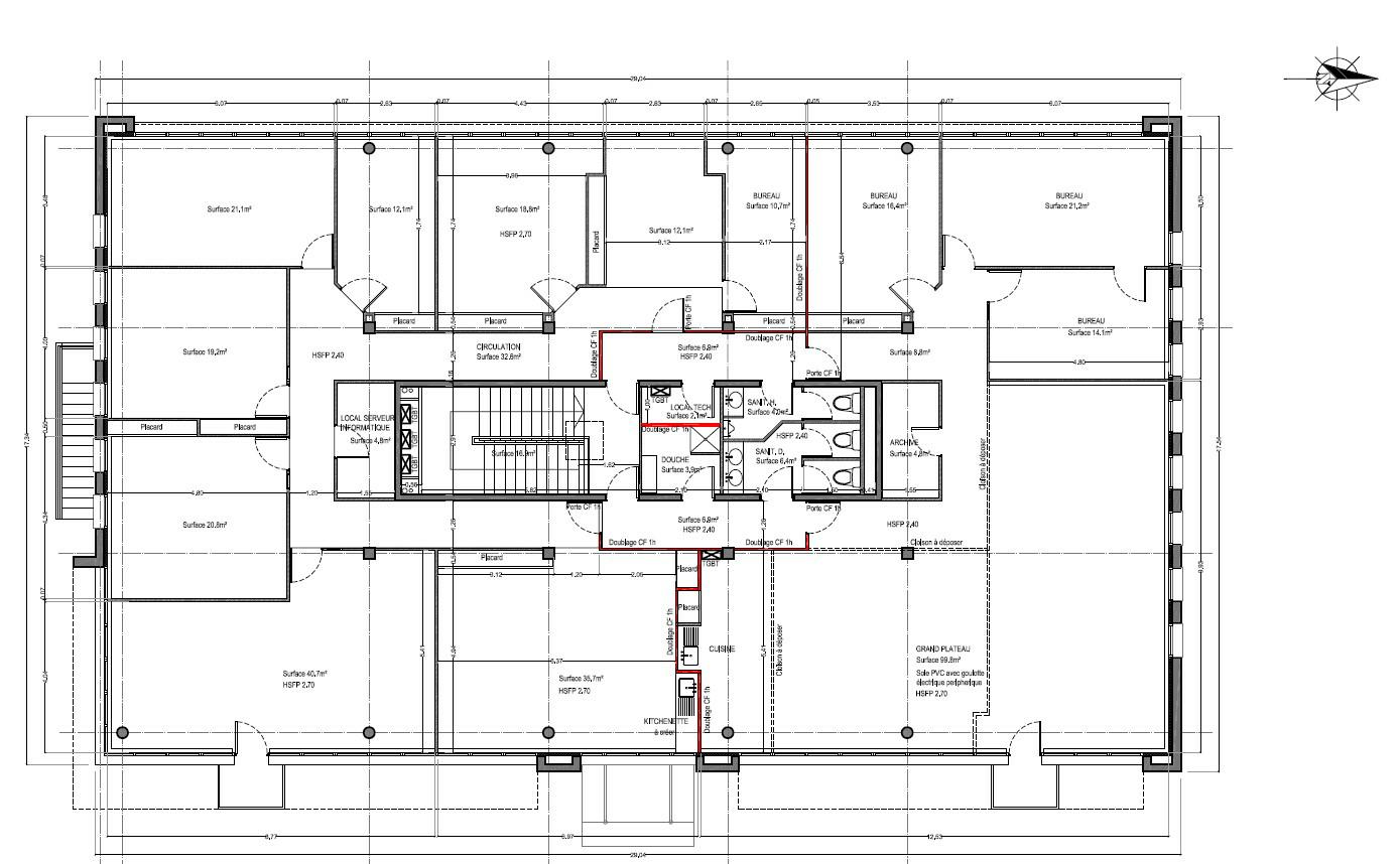 Bureau Rennes 450m² Location bureau Rennes Ille-et-Vilaine OLBUR2315161 8